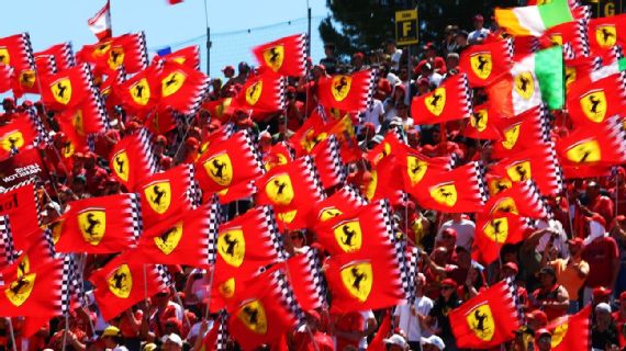 Tifosi fans at Imola