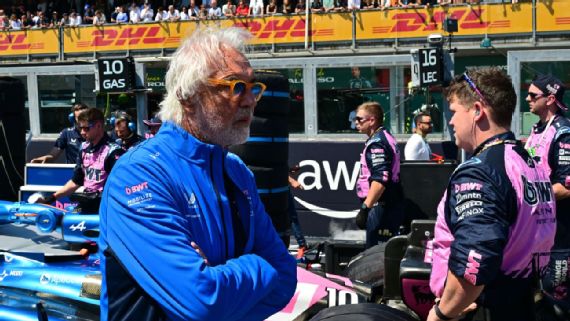 Flavio Briatore at Alpine