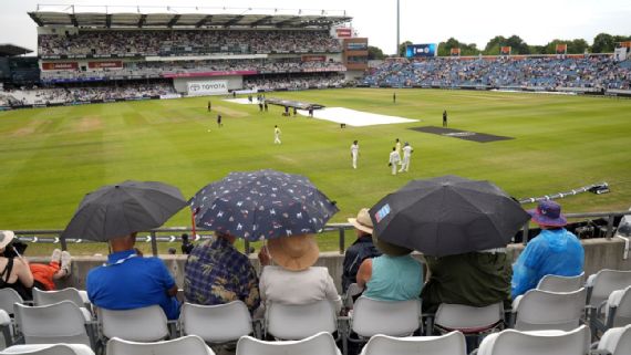Rain stopping play at headingley