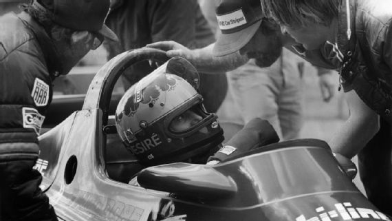 Desiré Wilson en Brands Hatch 1980