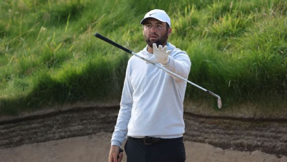 Scottie Scheffler no Open Championship