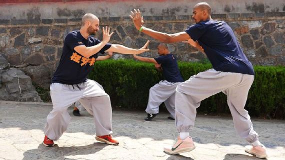 Victor Wembanyama at Shaolin Temple