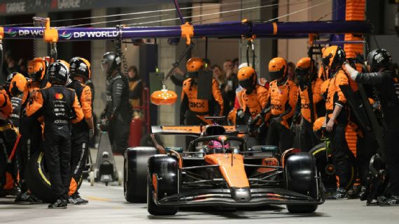 Oscar Piastri en el Gran Premio de Las Vegas