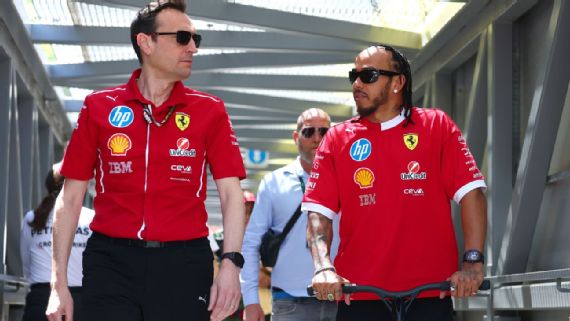 Lewis Hamilton will not have Riccardo Adami as his Ferrari engineer this season.