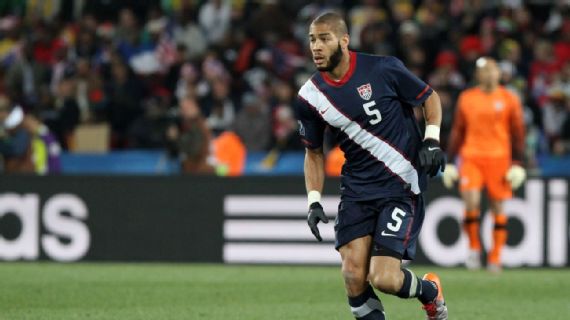 La camiseta alternativa de Estados Unidos en el Mundial 2010