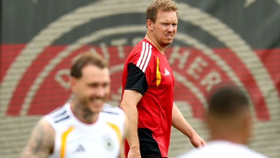 Germany coach Julian Nagelsmann