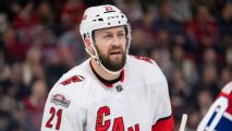 Florida Panthers defenseman Gustav Forsling (42) looks on during the first  period of an NHL hockey game against the Washington Capitals, Saturday,  April 8, 2023, in Washington. (AP Photo/Nick Wass Stock Photo - Alamy