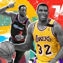 NBA All-Star 2023 - A timeline of uniform designs from short shorts to '90s  flair to sleeves and more - ABC7 New York