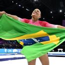 Rebeca Andrade é bronze no trave no Mundial de Ginástica
