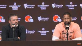 Browns general manager Andrew Berry explains why Cleveland selected Shedeur Sanders in the fifth round.