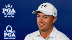 Jordan Spieth talks about attempting his own pursuit of a career Grand Slam after watching Rory McIlroy complete his at the Masters.