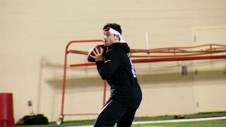 L.A. Chargers meet with QB Baker Mayfield before Oklahoma pro day