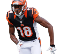 2017 Score Color Rush #3 A.J. Green Cincinnati Bengals Football Card :  Collectibles & Fine Art 