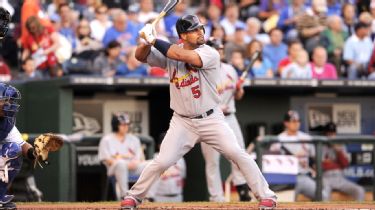 Albert Pujols batting stance, before when he was in his prime and now :  r/baseball