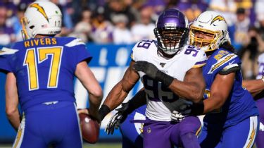 Perk takes a ride in Danielle Hunter's sports car