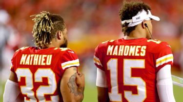 Kansas City Chiefs Mahomes, Kelce bundle themselves in new State