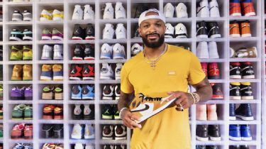 Inside P.J Tucker Sneaker Shopping Style - Coveteur: Inside