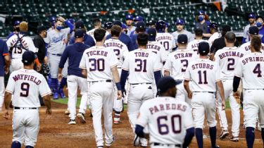 Dodgers and Astros fans brawl at Minute Maid Park in wild scene