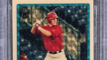 What the backs of Mike Trout's baseball cards tell us - ESPN