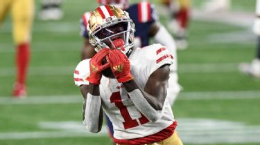 49ers' Brandon Aiyuk focused on a perfect game, not Jerry Rice's rookie  record