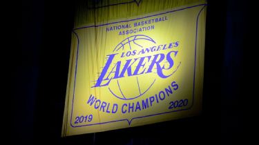 Los Angeles Lakers NBA Banners for sale