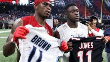 Wholesale Best Quality #2 Julio Jones #11 A.J. AJ Brown #17 Ryan