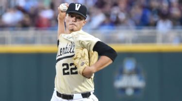 Jack Leiter dazzles but Vanderbilt falls 1-0 at College World Series