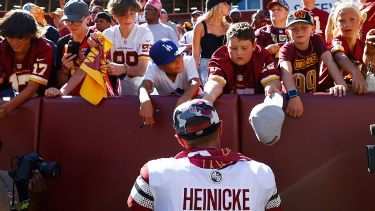 Commanders fans hail Taylor Heinicke as QB1 after ending perfect