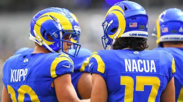 Matthew Stafford calls Puka Nacua 'a total-package player,' sees  similarities to Cooper Kupp