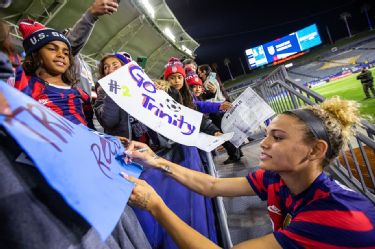 Washington Spirit, featuring star rookie Trinity Rodman, play first home  game with fans since 2019