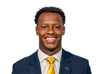 Georgia Tech Adidas Football Student Athlete #14 Jaylon King Navy Foot