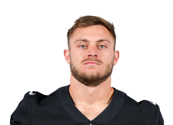 Las Vegas Raiders linebacker Luke Masterson (59) lines up against the  Indianapolis Colts during the first half of an NFL football game, Sunday, Nov  13, 2022, in Las Vegas. (AP Photo/Rick Scuteri