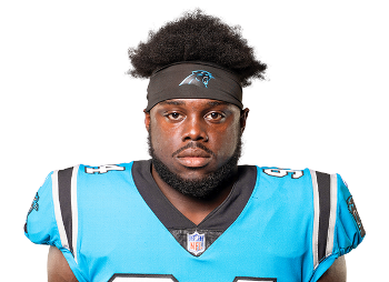 Carolina Panthers linebacker Khalan Tolson during an NFL preseason News  Photo - Getty Images