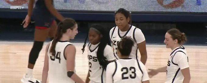 Alexus Mobley drains the clutch step-back jumper in OT for Akron