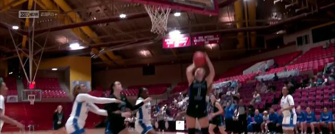 Amari Whiting finishes off her own rebound for BYU