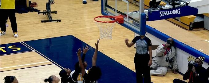 Laila Lawrence gets the And-1
