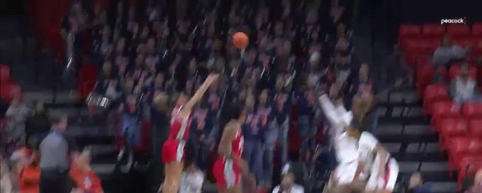 Jacy Sheldon nails the 3 for Ohio State