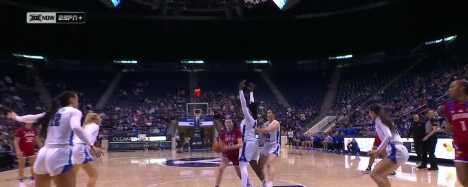 Holly Kersgieter gets it to go at the buzzer