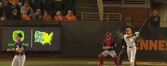 Christian Moore belts a HR to put Tennessee on the board
