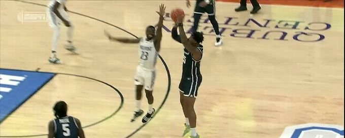 Michael Christmas nails the 3-pointer vs. High Point Panthers