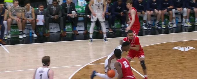 Bez Mbeng somehow gets the and-1 to fall