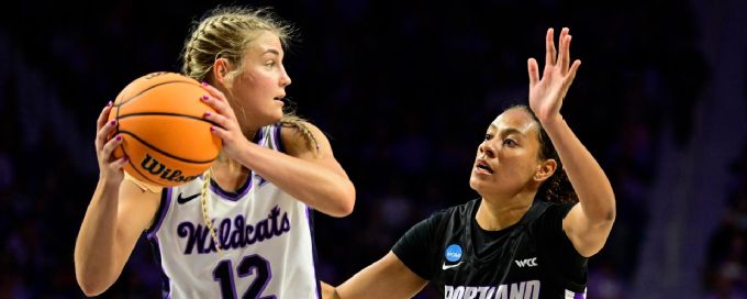 Kansas State outlasts Portland to advance to the second round