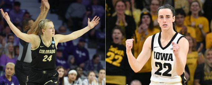 The plays that have helped Iowa and Colorado advance to the Sweet 16