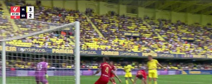 Alexander Sørloth finds the back of the net for Villarreal