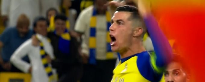 Ronaldo hits stunning 38-yard free kick in Al Nassr win