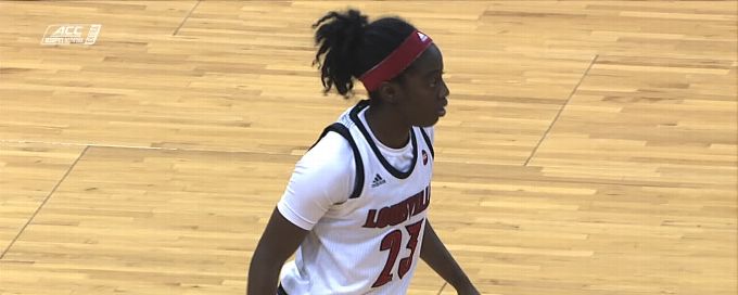 Jones nails 3 to boost Louisville's rout of N. Kentucky