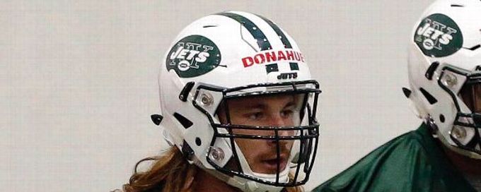 Dylan Donahue's rookie camp with Jets: noisy drivers and nonstop motor