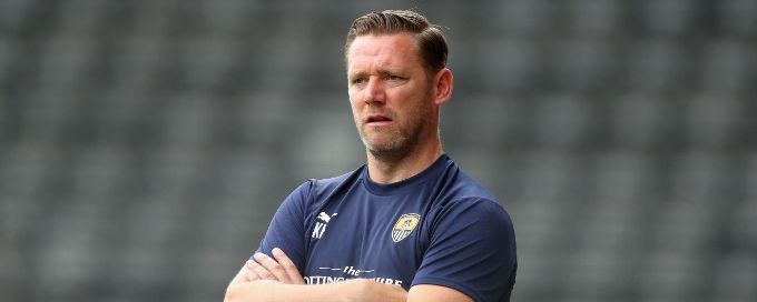 Kevin Nolan sacked as Notts County manager after four straight defeats