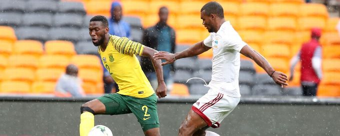 Bafana hit Seychelles for six in record win
