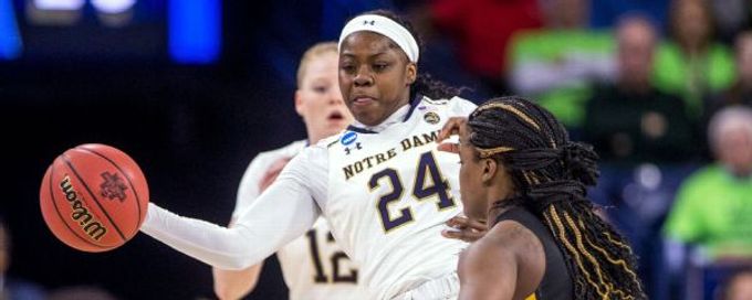 Women's NCAA tournament 2019: Defending champ Notre Dame opens with dominating win
